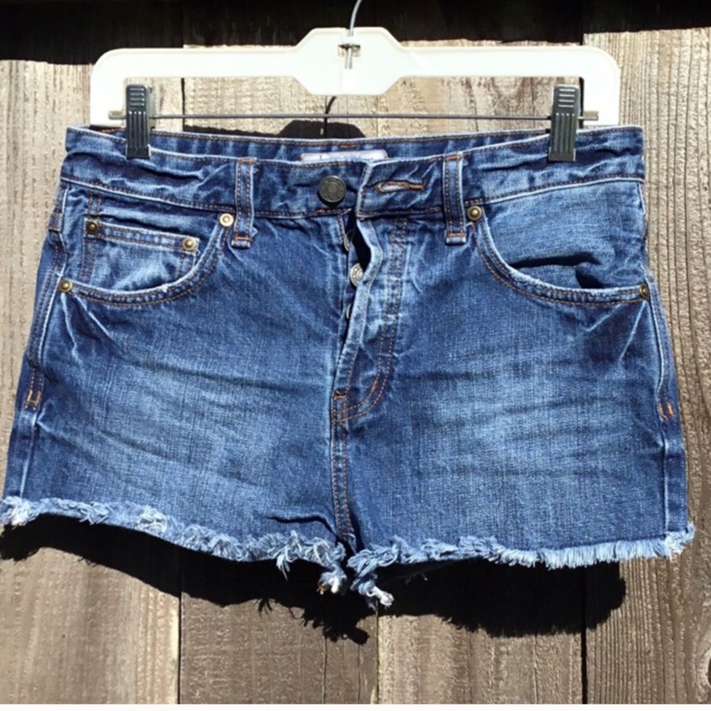 Free People Denim Shorts